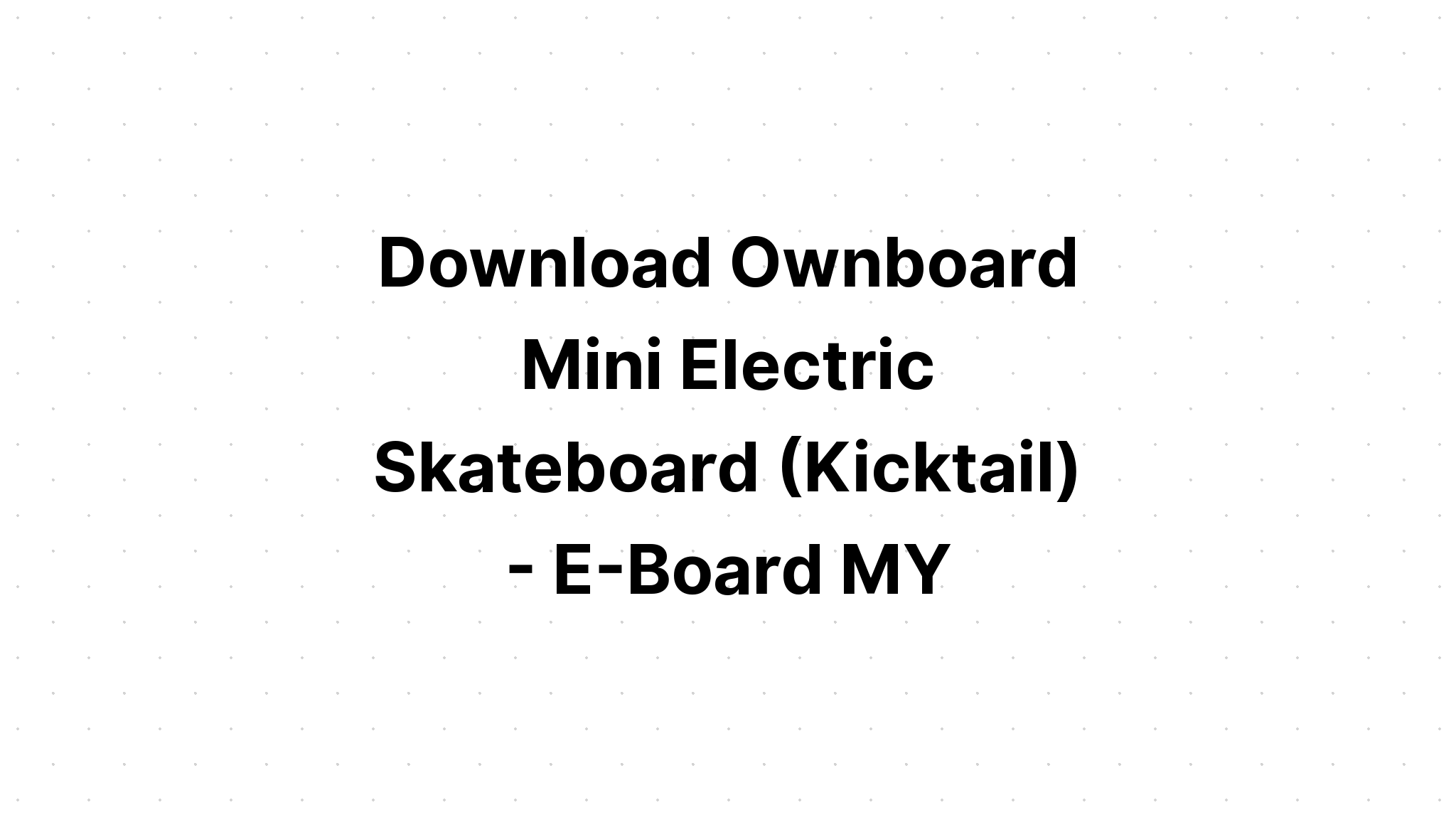 Download Skate Board SVG File